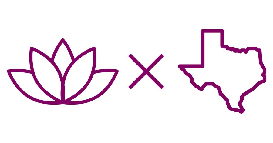 Lotus and Texas mark