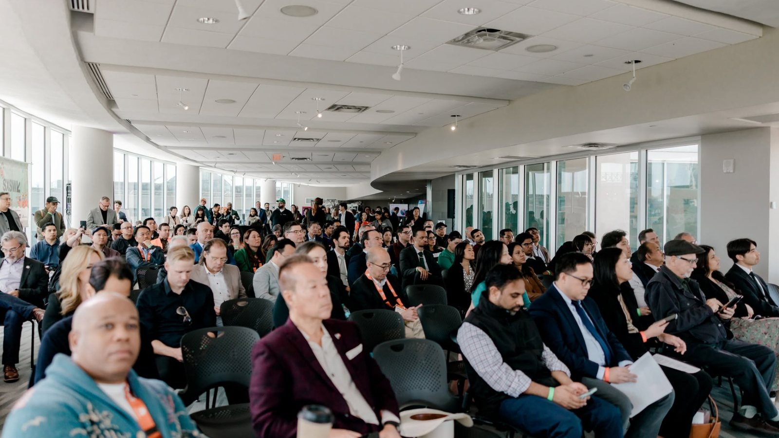 Audience during a summit session